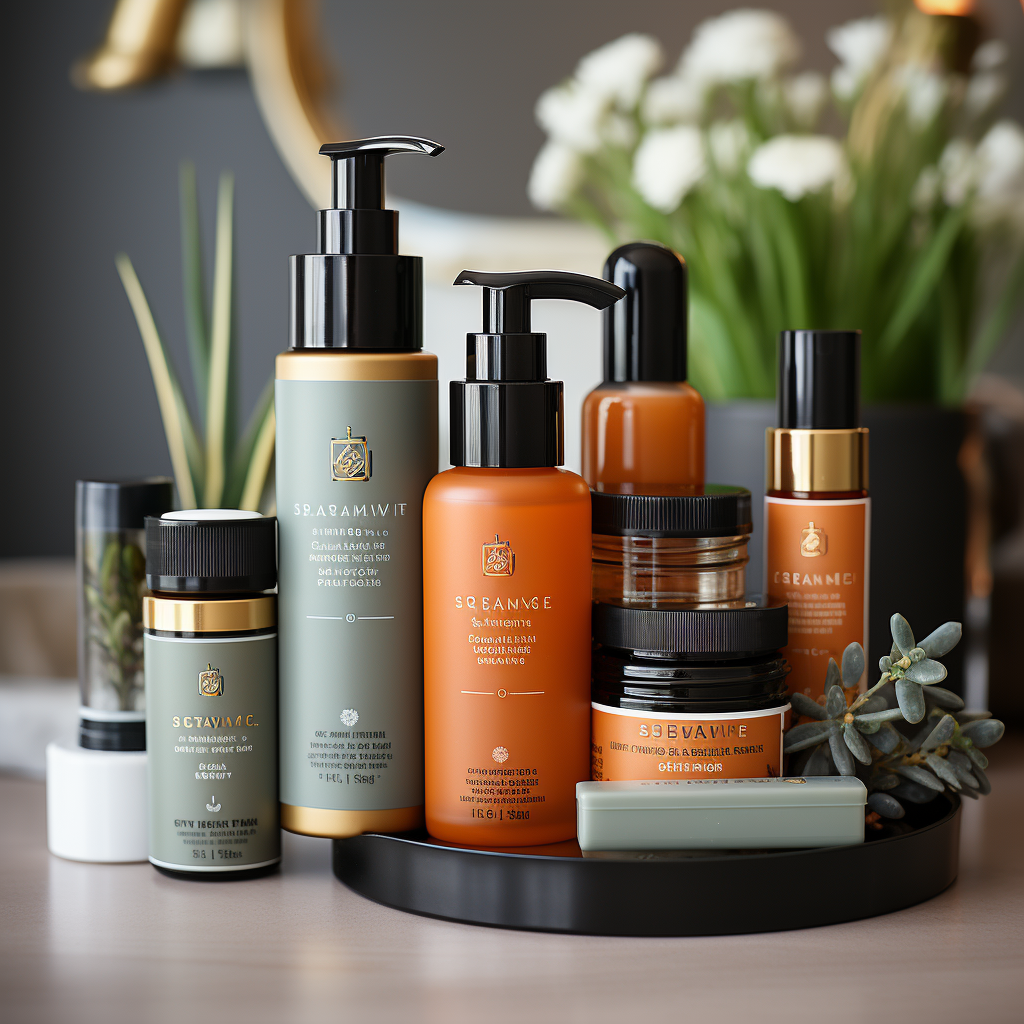 Skincare essentials thoughtfully chosen for their ability to balance and nourish combination skin, addressing both oiliness and dryness.