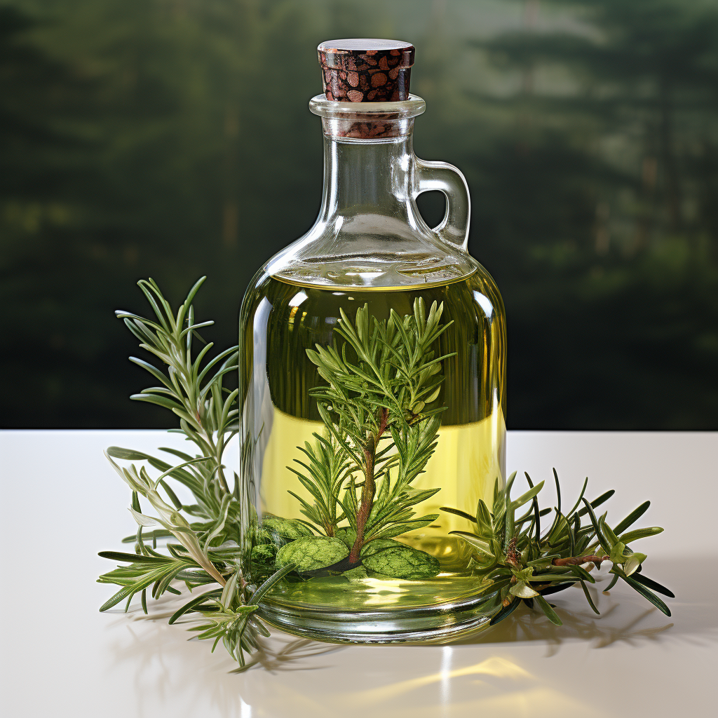 Cypress Essential Oil: A clear to pale yellow liquid with a woody, spicy, and lemony scent.