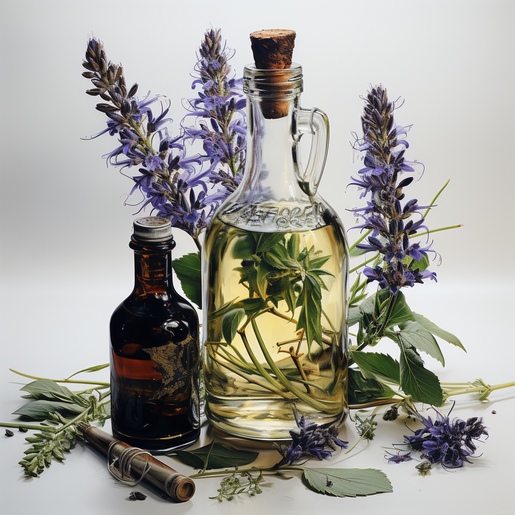 Hyssop Essential Oil: A thin, clear, pale yellow to yellow liquid.